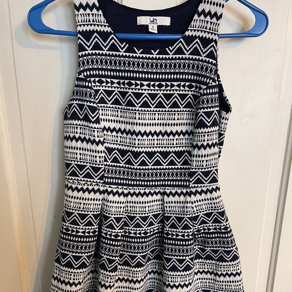 Geometric mini dress